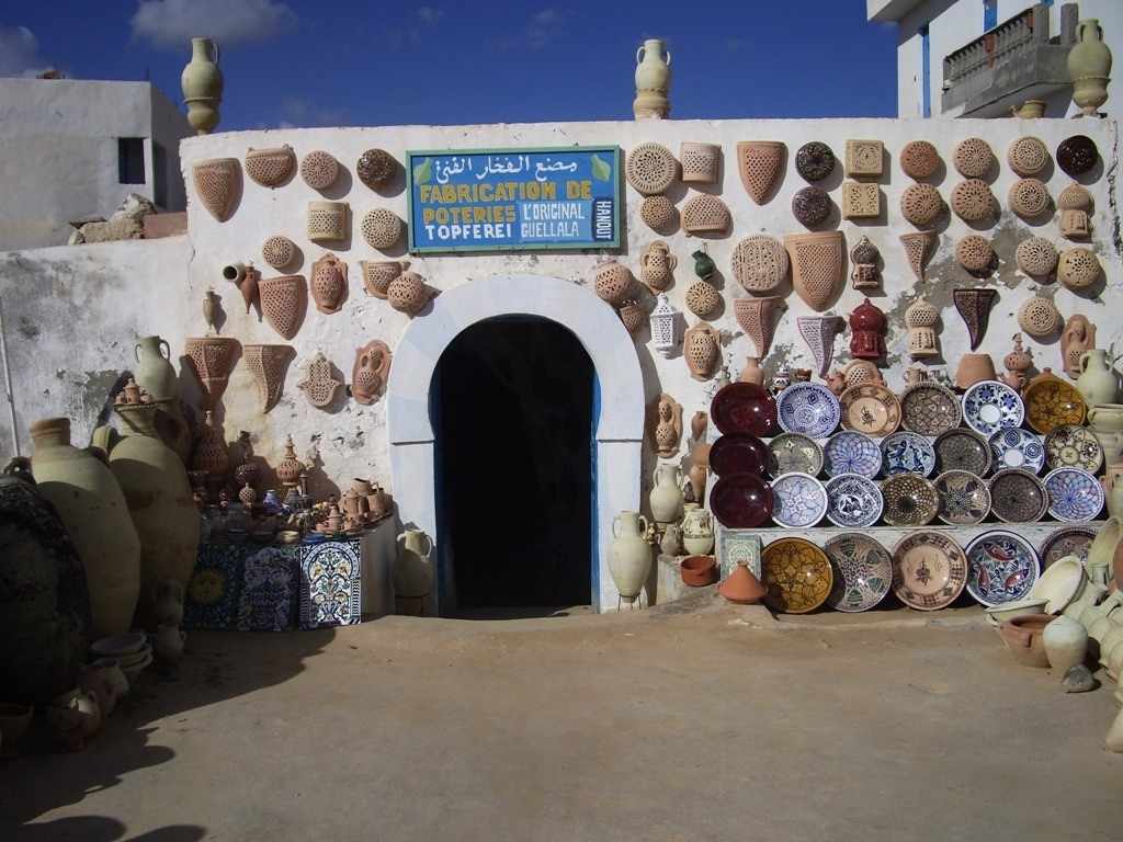 Le village de Guellala - Le village de poterie