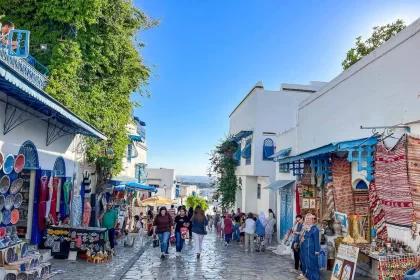 Shopping à Sidi Bou Said