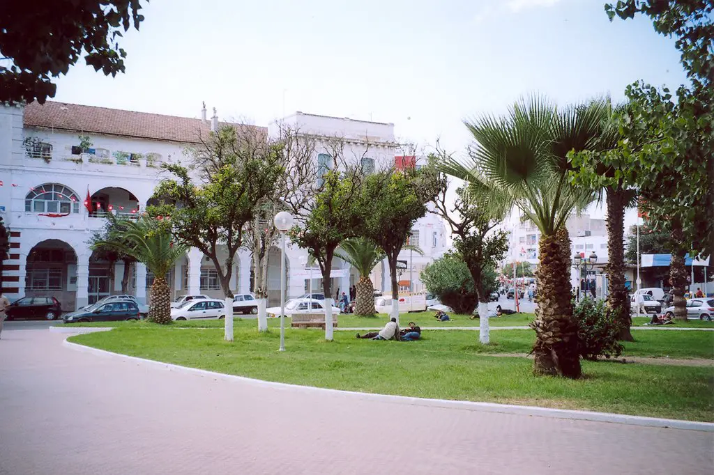 jardin des amoureux à bizerte